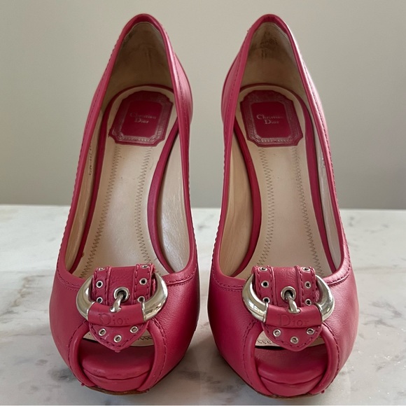 Pink Christian Dior Pumps 6.5 - Picture 2 of 16